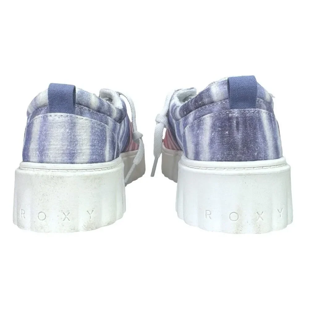 ROXY Sheilahh Flatform Sneakers - Size 9.5 - Dew